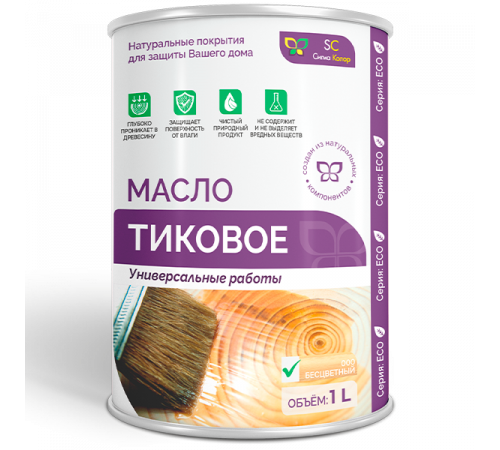 Приобрести ТИКОВОЕ МАСЛО ДЛЯ ДЕРЕВА в Каспийске, Республика Дагестан